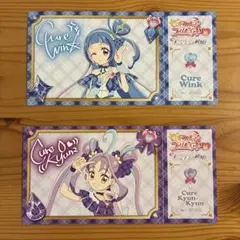 キミとアイドルプリキュア展　入場者特典　キュアウインク　キュア　キュンキュン