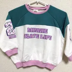 Disney Minnie Skate Life トレーナー 100cm 新品のサムネイル