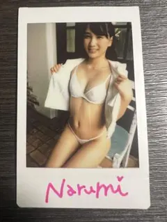 文月珀^_^サイン入りチェキ青ビキニ 文月珀^_^サイン入りチェキ黄色ビキニ - メルカリ