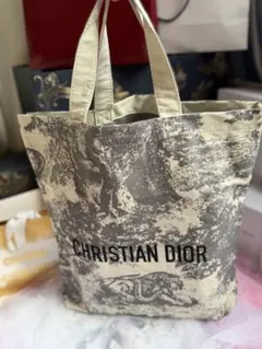 ChristianDiorクリスチャンディオール メッシュトートバッグ ブラック