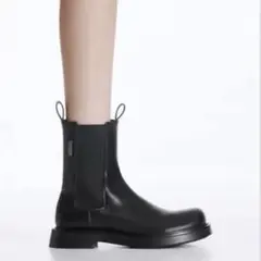 Bryn ブライン デニムチェルシーブーツ CHARLES & KEITHのサムネイル