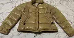 あ*ゅ様 ★MONCLER ベージュ ダウンジャケット レディース2サイズ