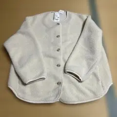 ユニクロ　UNIQLO ボアフリースリラックスカーディガン（レディース）