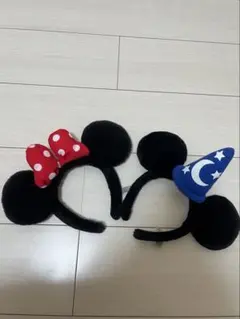 ディズニーカチューシャ ミッキーマウス ミニーマウス