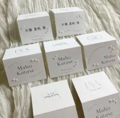 パール席札　結婚式　ペーパーアイテム　テーブルナンバー　エスコートカード　席次表