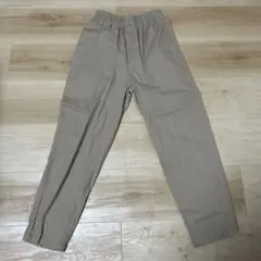 【美品】サマンサモスモス　ベージュ ゴムウエスト カジュアルパンツ