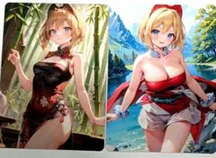 2枚セット 鑑賞用カード セクシーカード