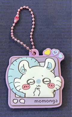 匿名発送　ちいかわ ぷっくりラバマスグミ4 モモンガ ラバーマスコット　②