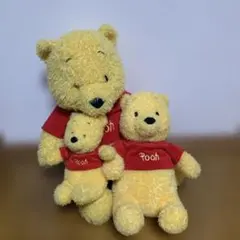 TDR くまのプーさん　ぬいぐるみセット