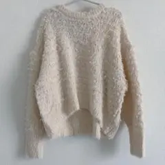 forksy. ループシャギーオーバーサイズニット