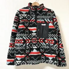 Columbia コロンビア フリース L レディース 総柄 ボアジャケット