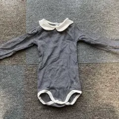 プチバトー ボーダー ロンパース tinycottons mingo キャラメル