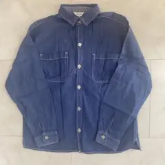 THE SHOP TK♡デニムブルー長袖シャツ サイズ150