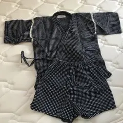 【110サイズ】OSAKA MARUJU 甚平 濃紺