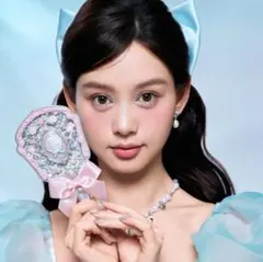 フラワーノーズ シェルズジュエルコレクション ハンドミラー　限定ピンク