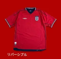 2002-2004umbro イングランド代表アウェイシャツ リバーシブル - メルカリ