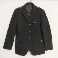 バーバリーブラックレーベル　ナポレオン?　ホースマークボタン　ジャケット　S