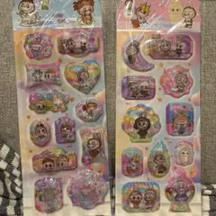 ラブブウォーターシール2枚