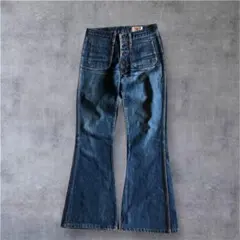 70s archive 日本製　big john フレアデニムパンツ29 y2k