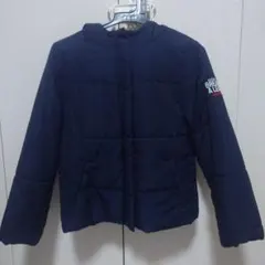 LOVETOXIC フード付きネイビー中綿コート