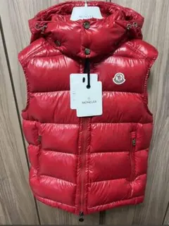 MONCLER モンクレール　BORMES　ダウンベスト　赤　レッド　サイズ1