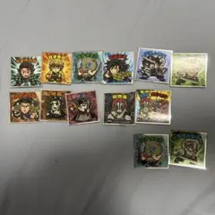 鬼滅の刃マン　鬼滅の刃マンチョコ　鬼滅の刃マンシール　無限城編　13枚セット