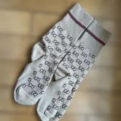 GUCCI ソックス GGロゴ ブラウン系 メンズ Lサイズ - メルカリ