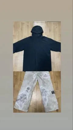 スノーボードウェア上下 volcom dustbox MAHF 裏ボアジャケット