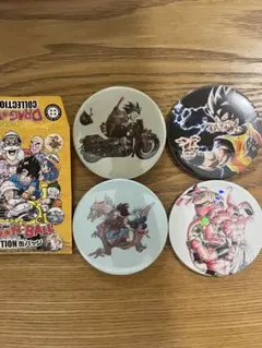 DRAGON BALL ドラゴンボール 鳥山明 原画 天津飯 チャオズ 缶バッジ
