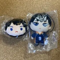 ハイキュー 影山飛雄 ぬいぐるみ ヘアクリップ ストラップ ガチャ