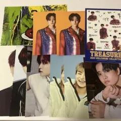 TREASURE ジフン ポストカード ステッカー reboot HELLO