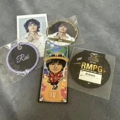 THE RAMPAGE 与那嶺瑠唯 缶バッジ キーホルダー シール カード