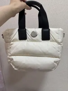 MONCLER ダウン トートバッグ ホワイトのサムネイル
