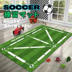 サッカー　フットサル　トレーニング　マット　室内　練習　ドリブル　自主練　速乾