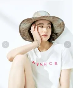 NOLLEY’S sophi ロゴTシャツ 半袖 ホワイト 38 綿100%のサムネイル