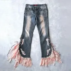 Y2K 00s フェアリーグランジ フレアデニム denim archive