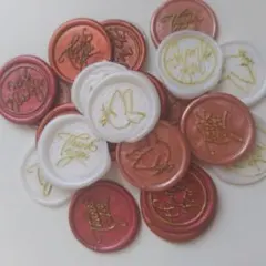 thank you 12枚入りセット　シーリングワックス