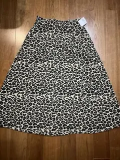ヒョウ柄スカート（美品）のサムネイル