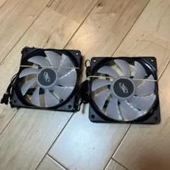 DEEP COOL CF120 RGB LED ファン 2個セット