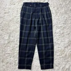 HAVERSACK ATTIRE スラックス タータンチェック 2タックのサムネイル