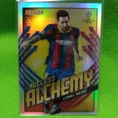 リオネル・メッシ　リフラクター　レアインサートカード　Topps