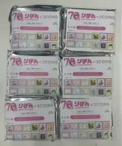 【未開封】70thりぼん 3COINES スリコ ランダムマグネット 6個