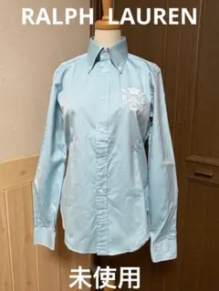 未使用♡ラルフローレン♡水色の長袖シャツ