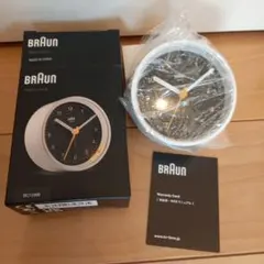 BRAUN アラーム時計 BC12WB