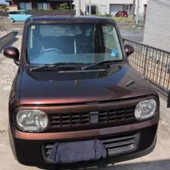 栃木県 車検2年付 スズキ ラパン 茶色 ローダウン ウーハー搭載 - メルカリ