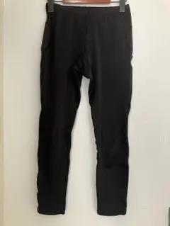 テニス用 裏起毛レギンス M 黒／ボールポケット付き／ブリヂストンスポーツ