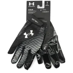 アンダーアーマー UA Blur フットボール グローブ 手袋 ブラック L