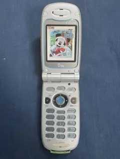 au A1304T/ブルー ガラケー 折りたたみ携帯電話本体