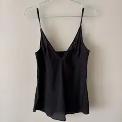 美品　UNIQLOマメクロゴウチ XXL 黒 Vネック キャミソール