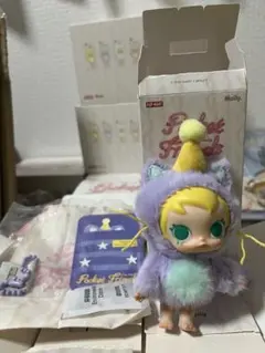 POP MART Pocket Friends Baby Molly ⑥パープル